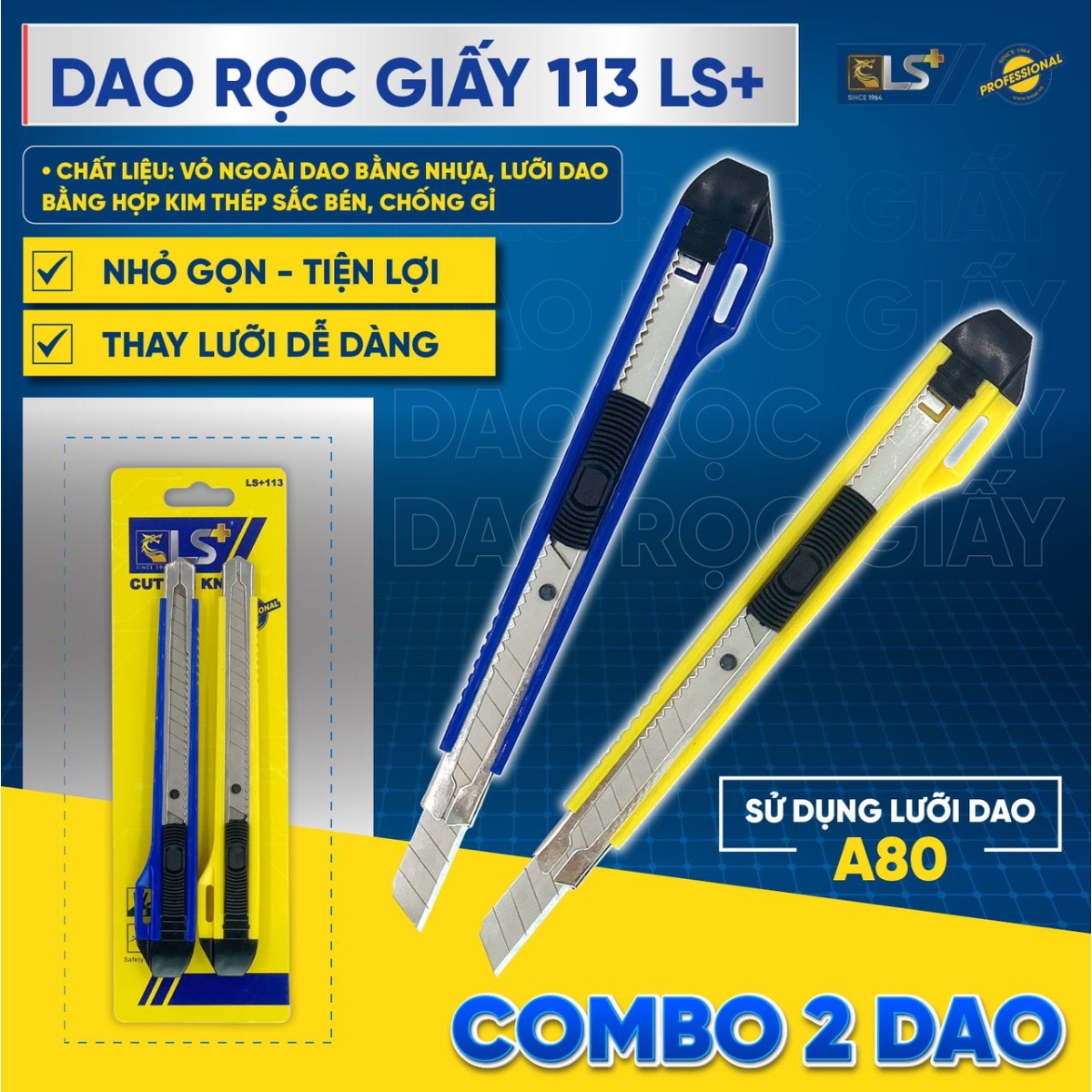 Dao rọc giấy 113 LS+