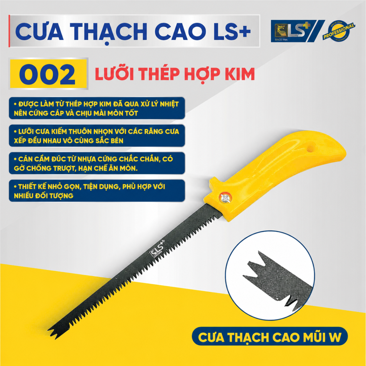 Drywall Saw with Plastic Handle 002 LS+