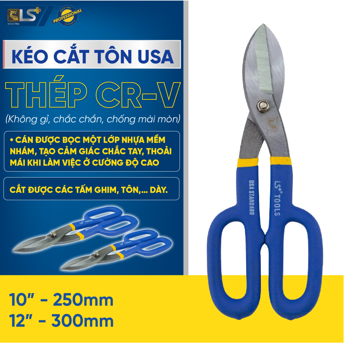 Kéo cắt tôn USA LS+