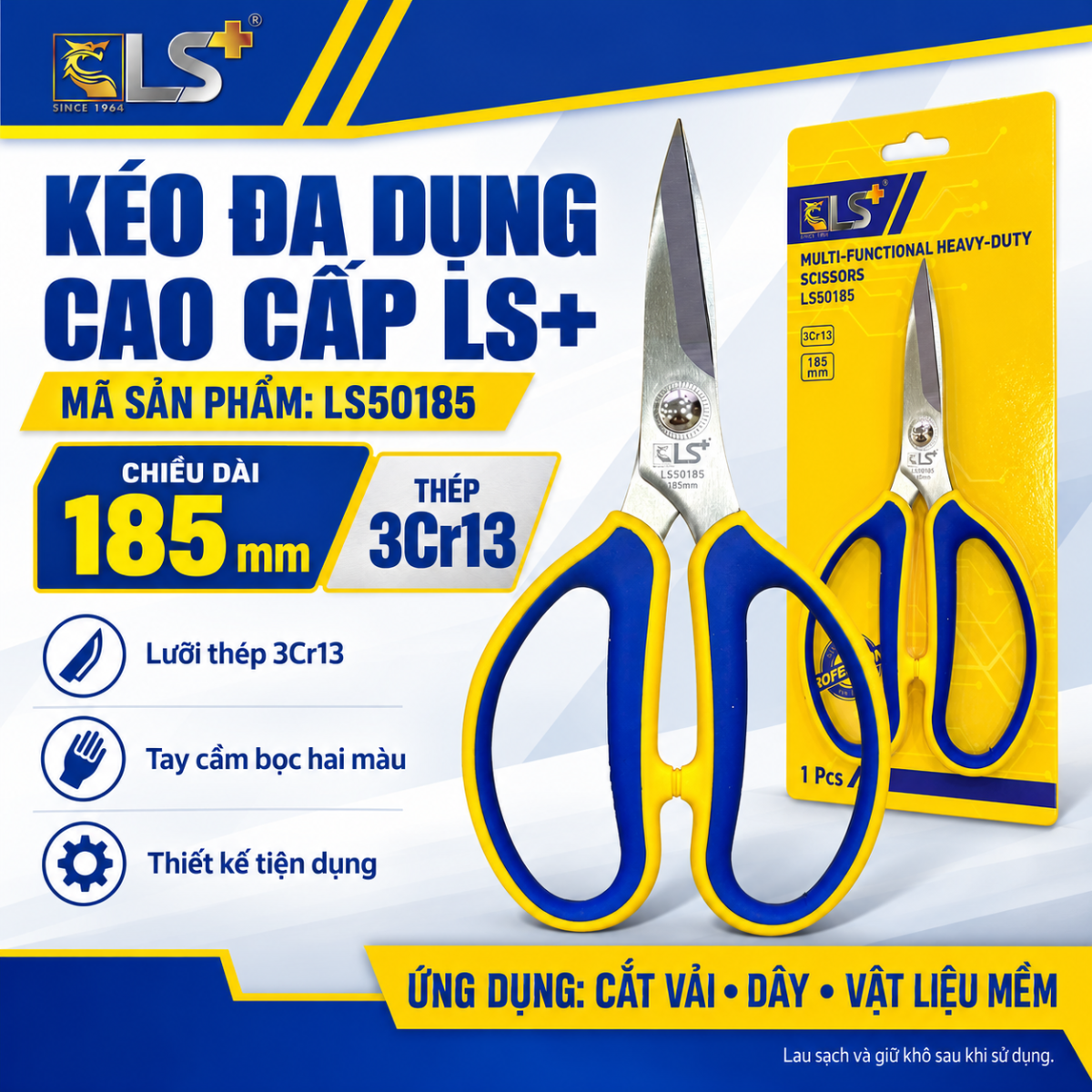 Kéo đa dụng cao cấp LS+