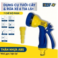 Dụng cụ tưới cây & rửa xe 6 tia LS+