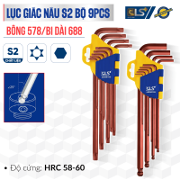 Lục giác nâu S2 bộ 9PCS LS+