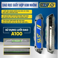 Dao rọc giấy hợp kim nhôm LS+
