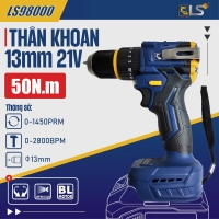 Thân Máy Khoan 13mm 21V 50N.m LS+