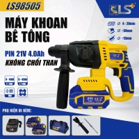 Máy Khoan Bê Tông Pin 21V 4.0AH LS+