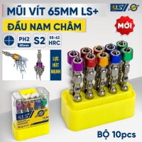 LS+ 65mm Magnetic Screwdriver Bit Set