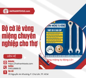 Bộ cờ lê vòng miệng chuyên nghiệp cho thợ