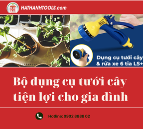 Bộ dụng cụ tưới cây tiện lợi cho gia đình