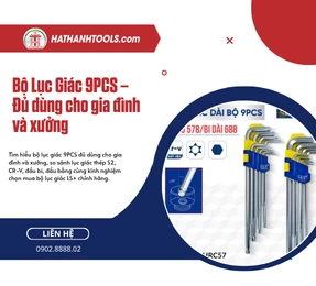 Bộ Lục Giác 9PCS – Đủ dùng cho gia đình và xưởng