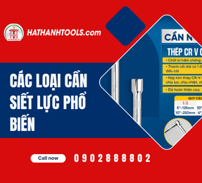 Các loại cần siết lực phổ biến