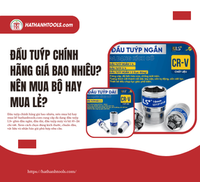 Đầu Tuýp Chính Hãng Giá Bao Nhiêu? Nên Mua Bộ Hay Mua Lẻ?