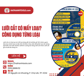 Lưỡi Cắt Có Mấy Loại? Công Dụng Từng Loại