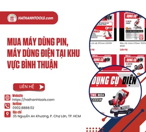 Mua Máy Dùng Pin, Máy Dùng Điện Tại Khu Vực Bình Thuận