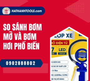 So sánh bơm mỡ và bơm hơi phổ biến