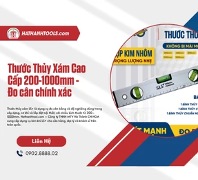 Thước Thủy Xám Cao Cấp 200-1000mm - Đo cân chính xác