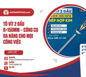 Tô Vít 2 Đầu 6×150mm – Công Cụ Đa Năng Cho Mọi Công Việc