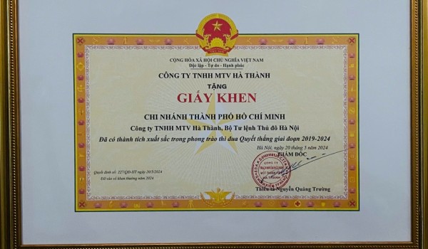 KHEN THƯỞNG TẬP THỂ 2019