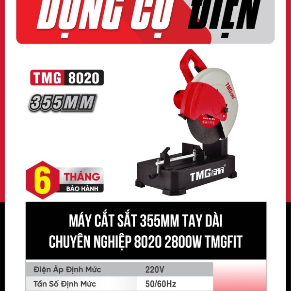Máy cắt sắt 355mm 2800W 8020