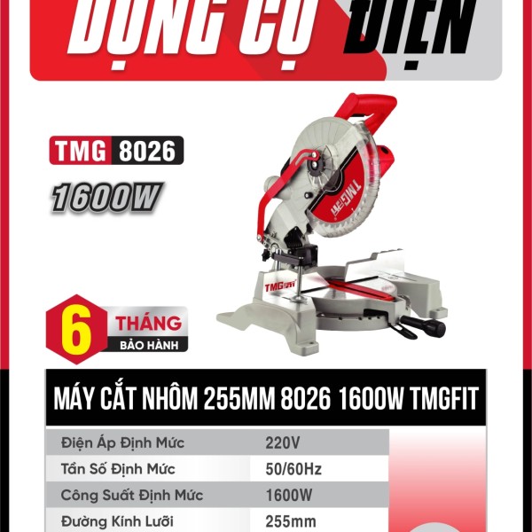 Máy Cắt Nhôm Có Nghiêng 255mm 