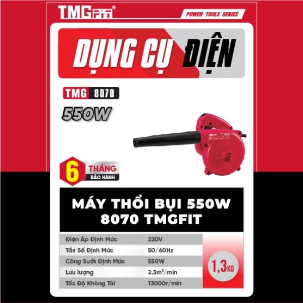 Máy thổi bụi 550W 8070