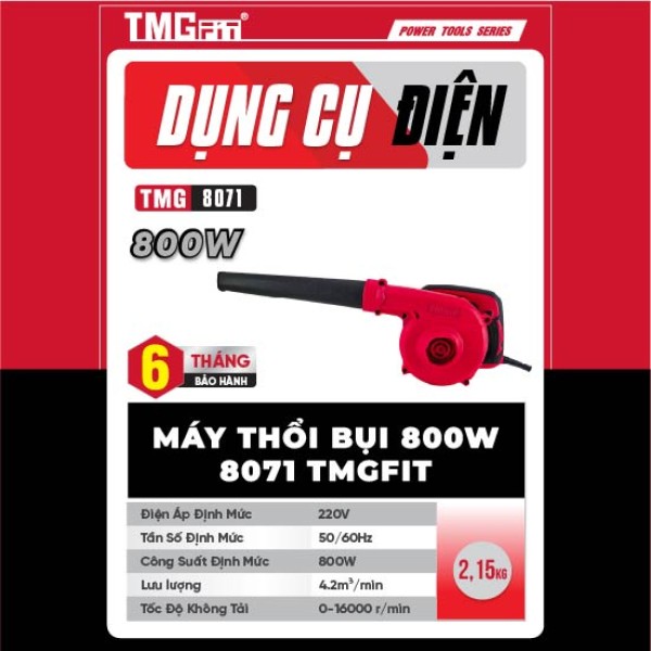 Máy thổi bụi 800W 8071
