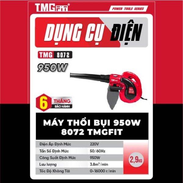 Máy thổi bụi 950W 8072