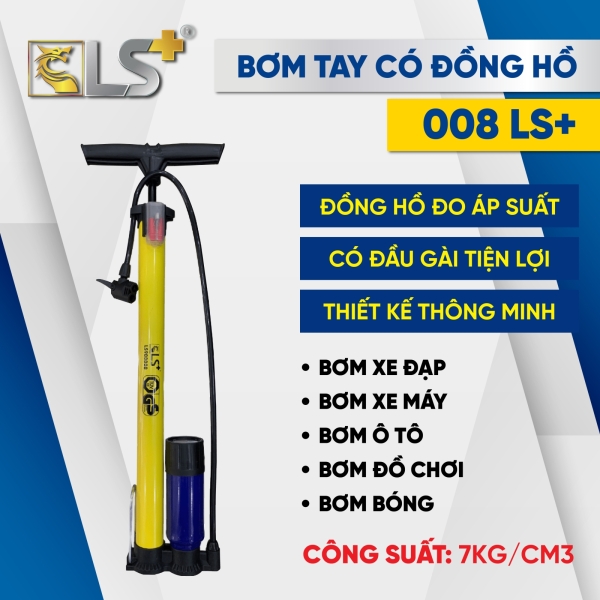 008 LS+ Gauge Hand Pump