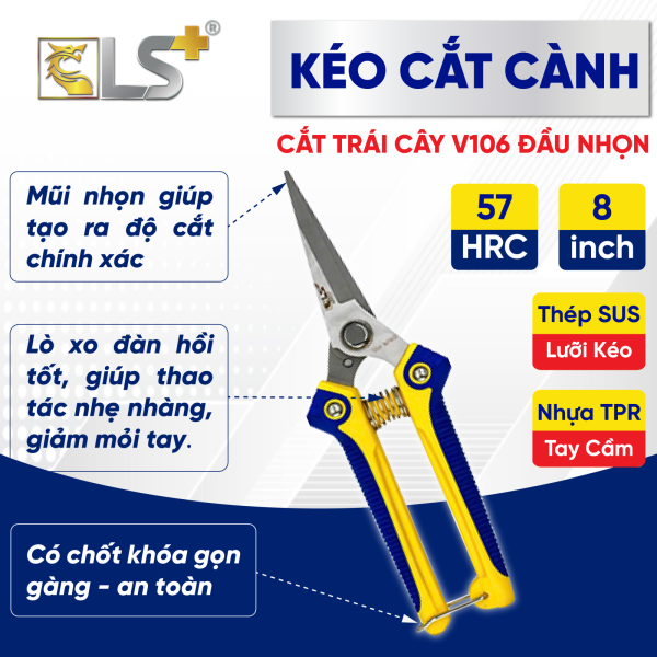 Kéo cắt trái cây LS+