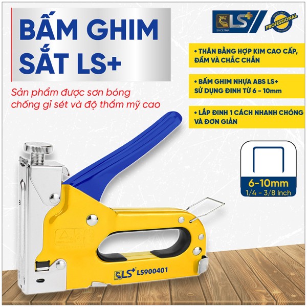 Bấm ghim sắt LS+