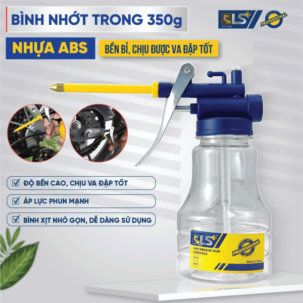 Bình nhớt trong 350g LS+ 