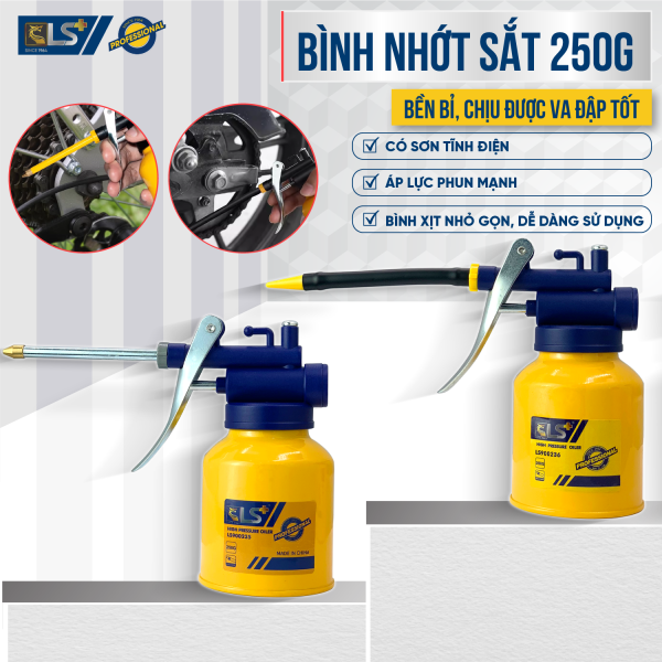 Bình nhớt sắt LS+ 