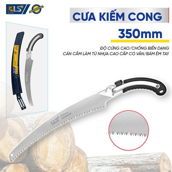 Lưỡi cưa kiếm cong 350mm LS+