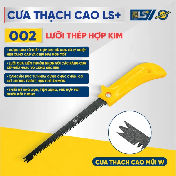 Drywall Saw with Plastic Handle 002 LS+
