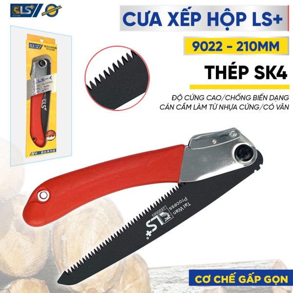Cưa xếp cán đỏ 9022 - 210mm LS+ 