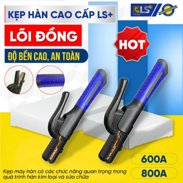 Kẹp hàn lõi đồng cao cấp LS+ 