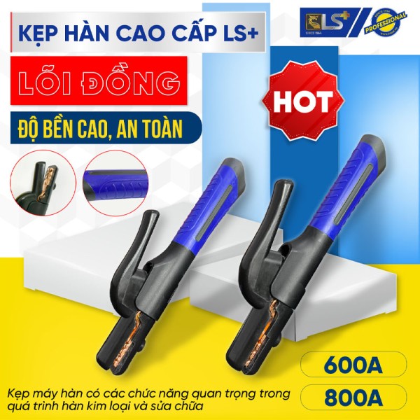 Kẹp hàn lõi đồng cao cấp LS+ 