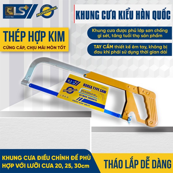 Khung cưa kiểu hàn quốc có lưỡi LS+