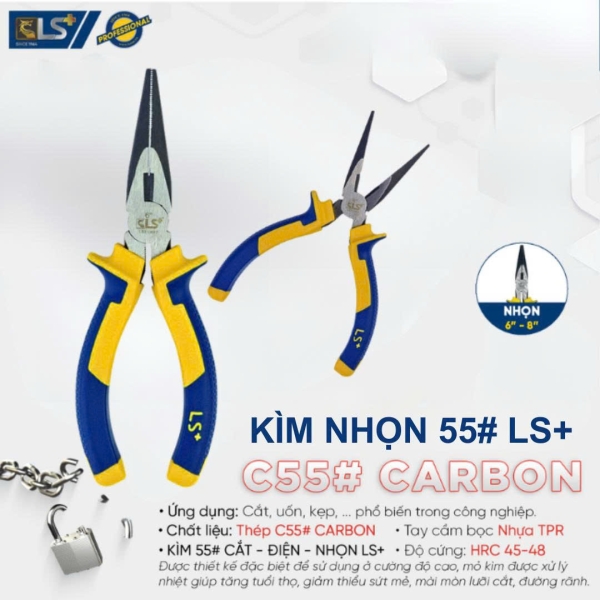 Kìm Nhọn 55# LS+