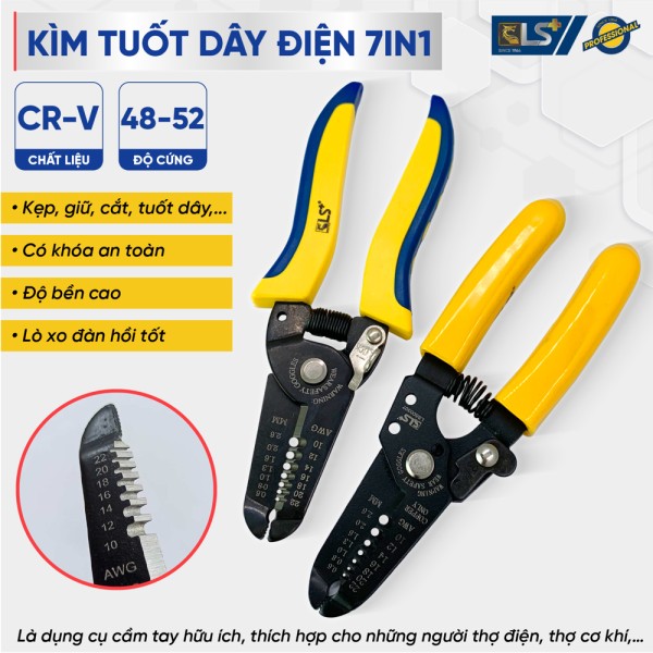 KÌM TUỐT DÂY ĐIỆN 7 IN 1 