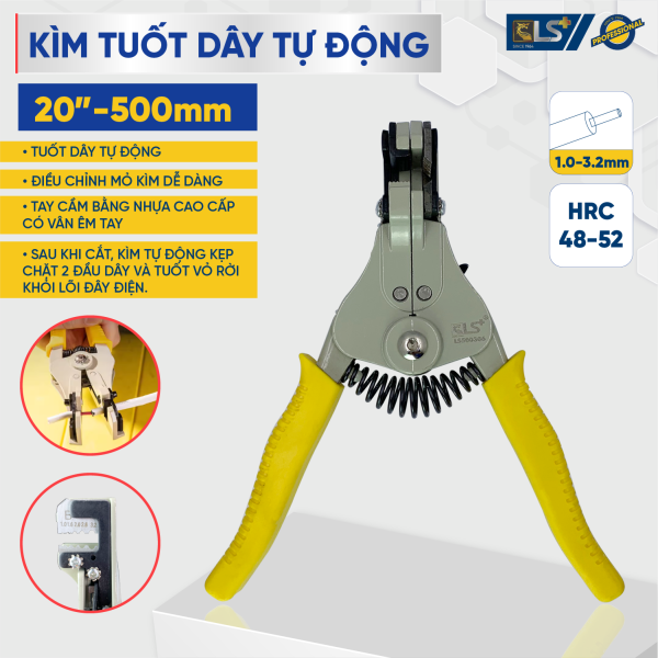 Kìm tuốt dây điện tự động LS+
