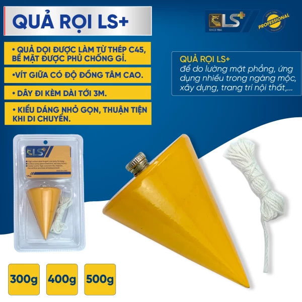 300g Plumb Bob LS+