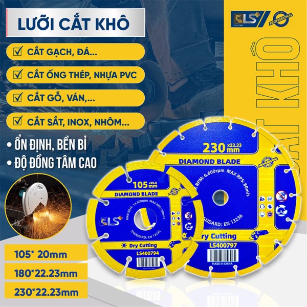 Lưỡi cắt khô LS+ 