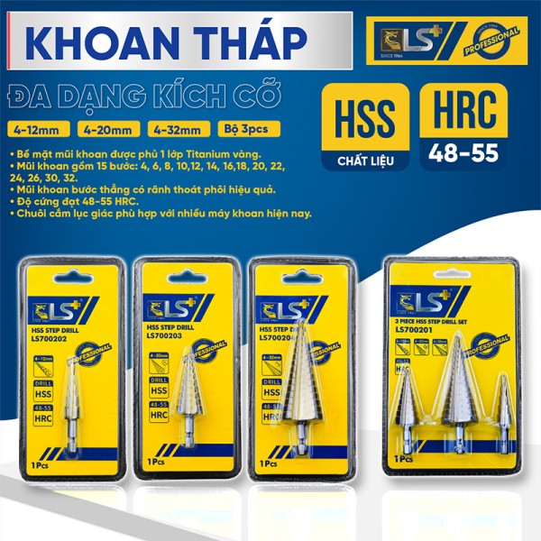 Mũi khoan tháp LS+