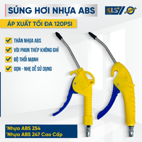 Súng hơi nhựa ABS LS+