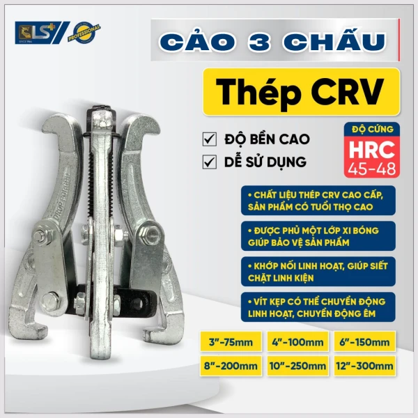 Cảo 3 chấu LS+