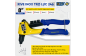 Kìm rive inox trợ lực 8 inch LS+