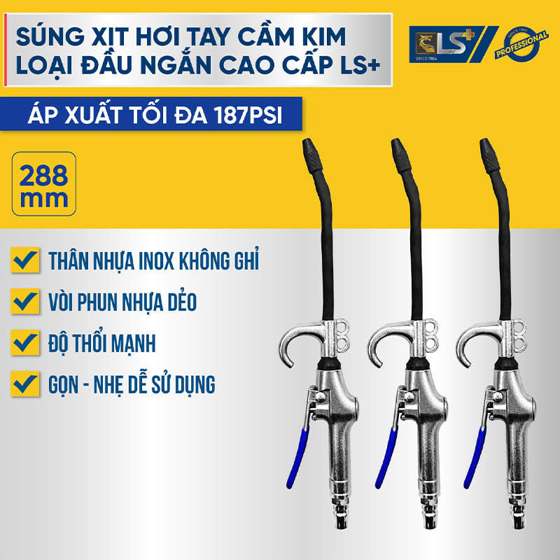 Súng hơi kim loại cao cấp LS+