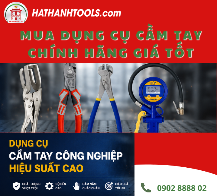 Mua dụng cụ cầm tay chính hãng giá tốt – Giải pháp tối ưu cho thợ chuyên nghiệp và người dùng thông minh