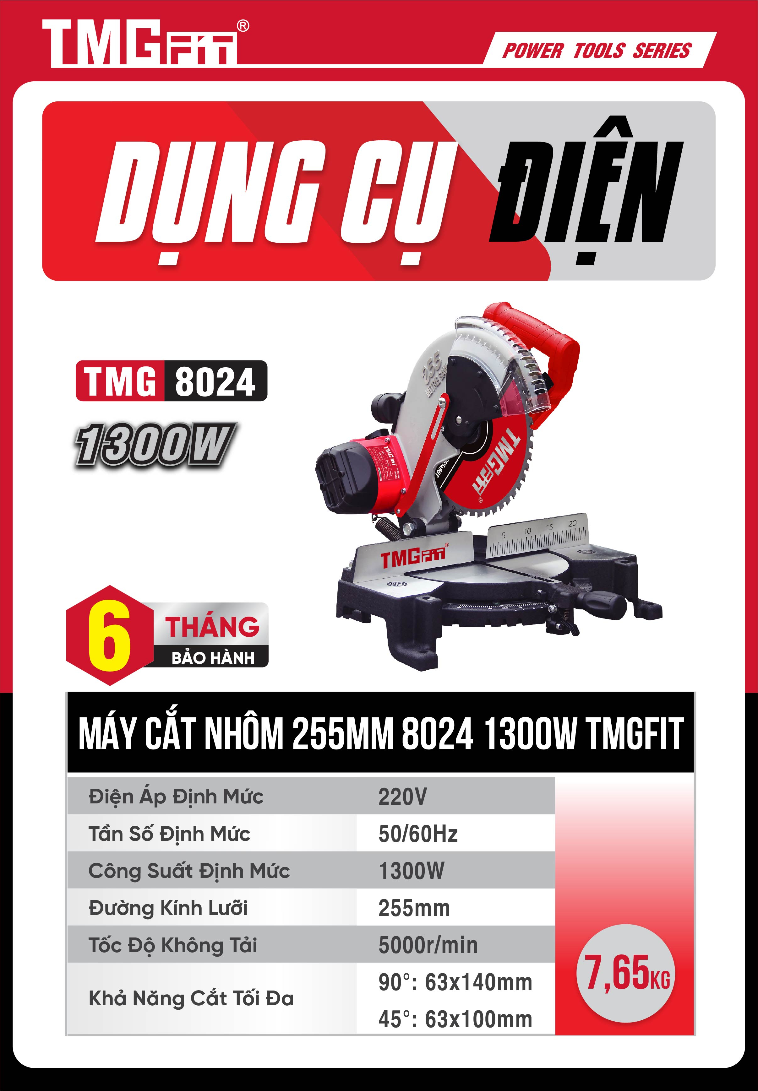 Máy Cắt Nhôm 255mm 