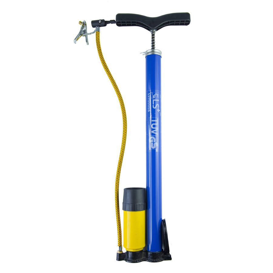 Bơm tay đồng hồ vàng - xanh